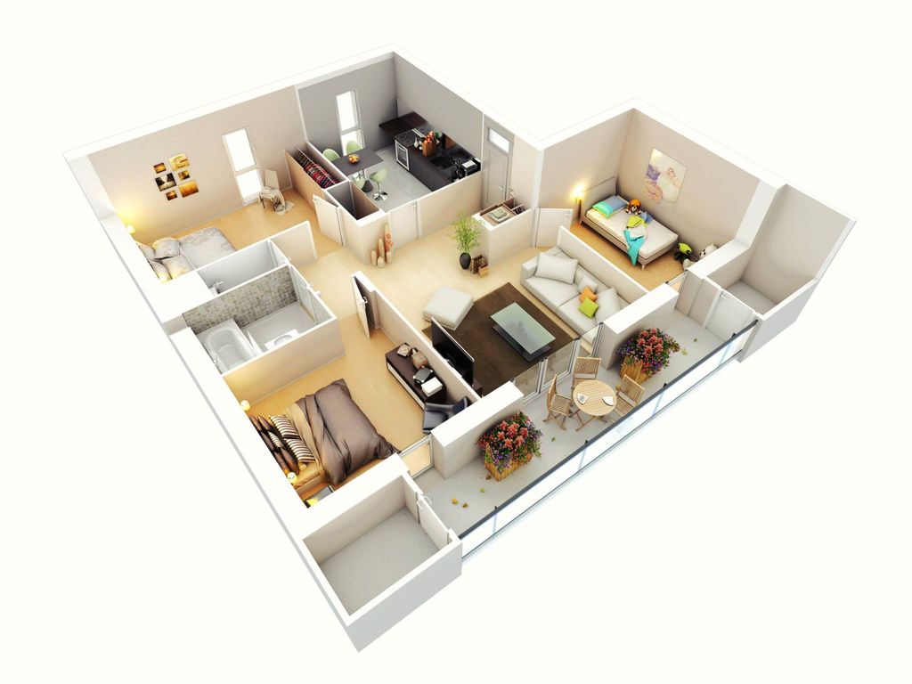 Designing Your Dream Home Three Bedroom House Plans and Ideas