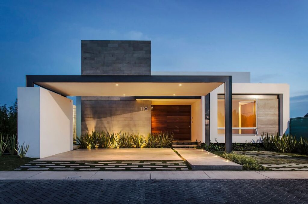Simplicity and Style The Beauty of Single Story Modern House Design
