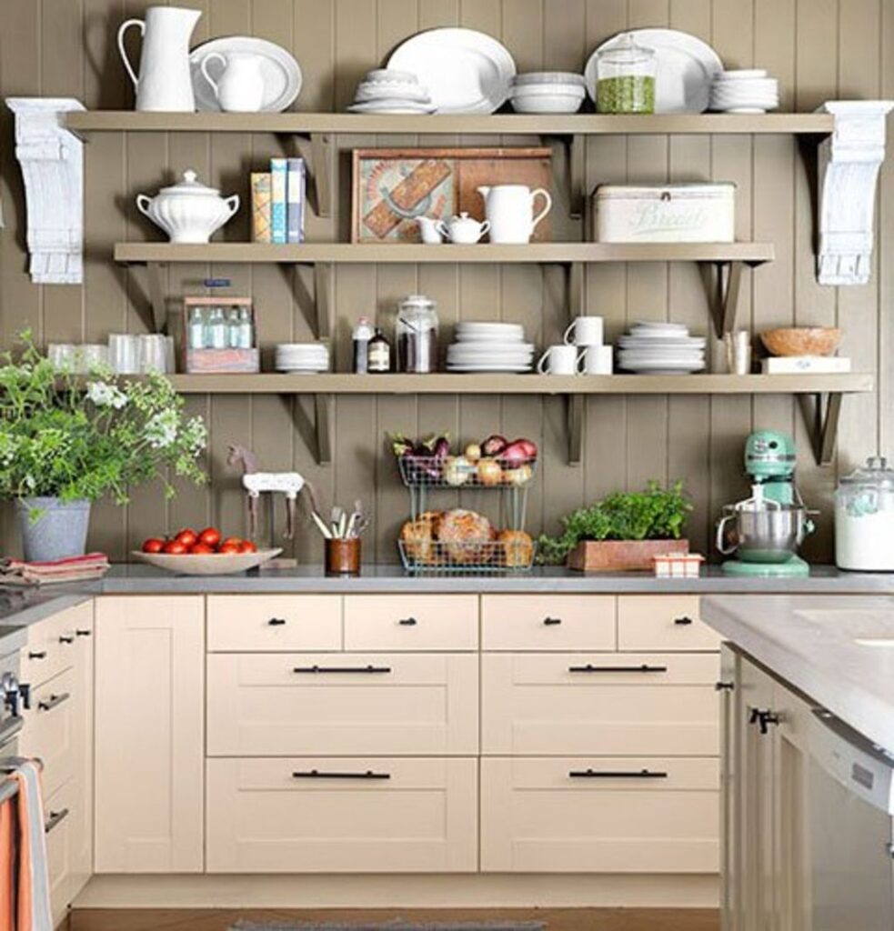 Get Creative with Kitchen Shelving Ideas for More Space and Style