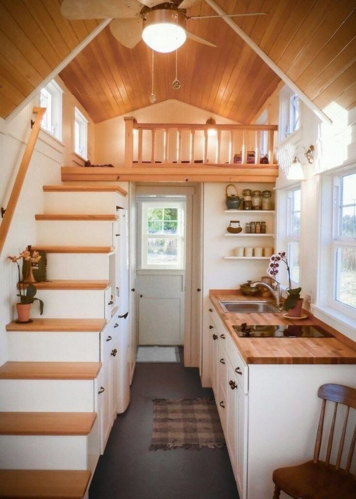 Simple Tiny House Interior Creating Cozy Spaces in Compact Living