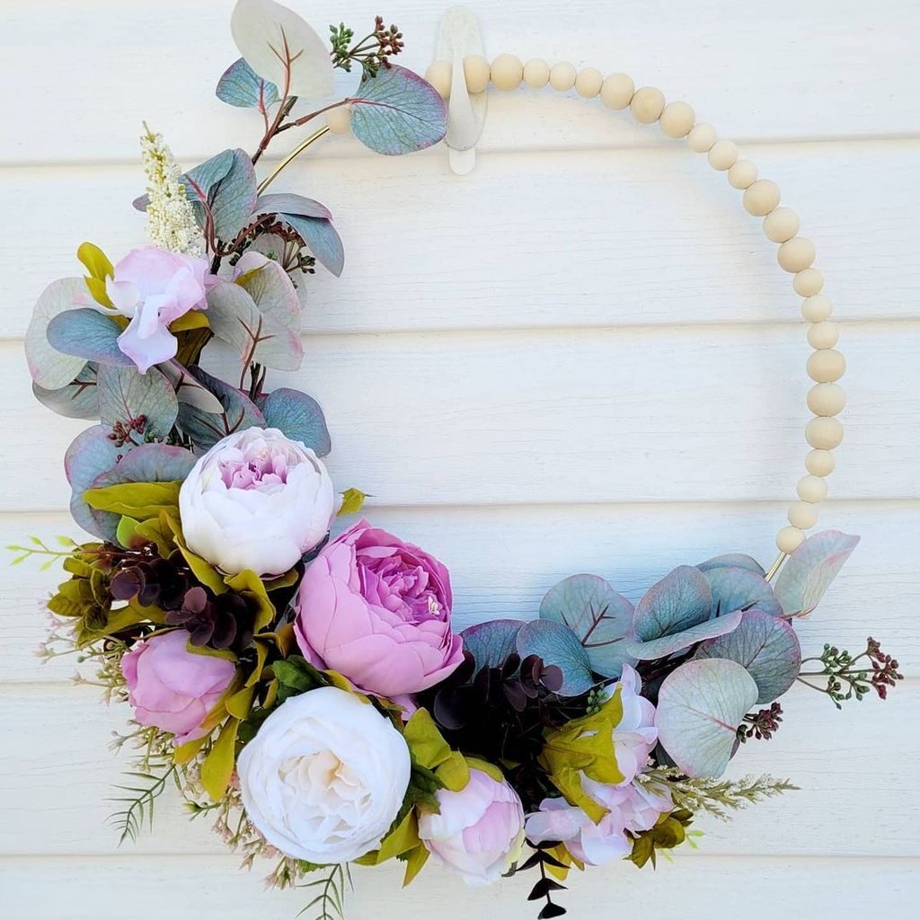 Create Your Own DIY Spring Wreath for Your Front Door