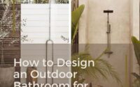 How to Design an Outdoor Bathroom for Pool