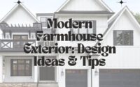 Modern Farmhouse Exterior Design Ideas Tips