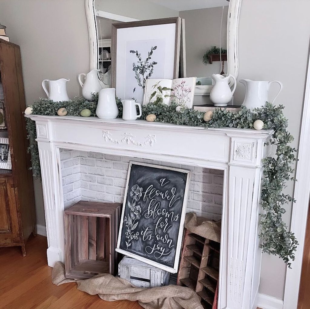 Spring Mantel Decor Elevate Your Home's Style with Fresh and Vibrant Accents