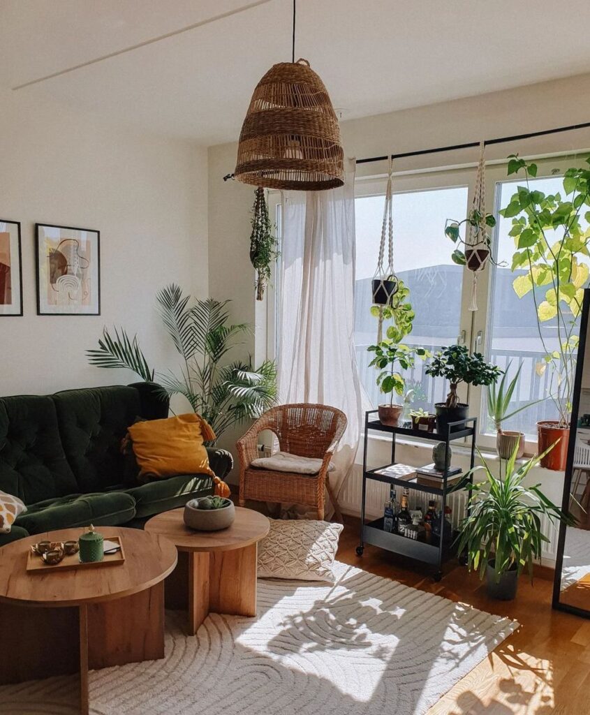 Stunning Boho Living Room Decor Ideas